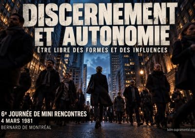 Discernement et autonomie : 6e mini rencontre